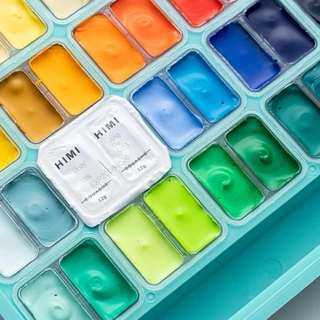 HIMI Hi, It’s Gouache 48 Colors 12g Set